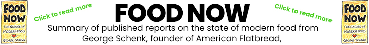 Food Now is a look at the state of the modern food system from George Schenk, founder of American Flatbread