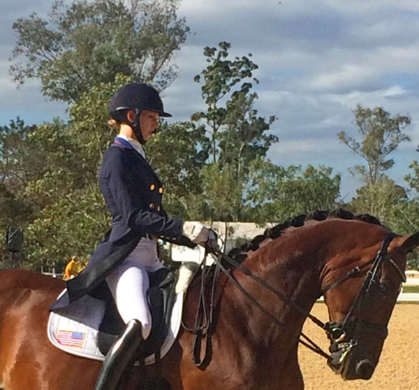 Laura Graves and her horse Verdades. Photo: Curt Maes