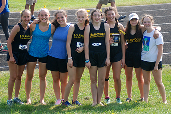 Harwood Girls JV Cross Country team. Photo: Laura Caffry Harwood Girls JV Cross Country team. Photo: Laura Caffry