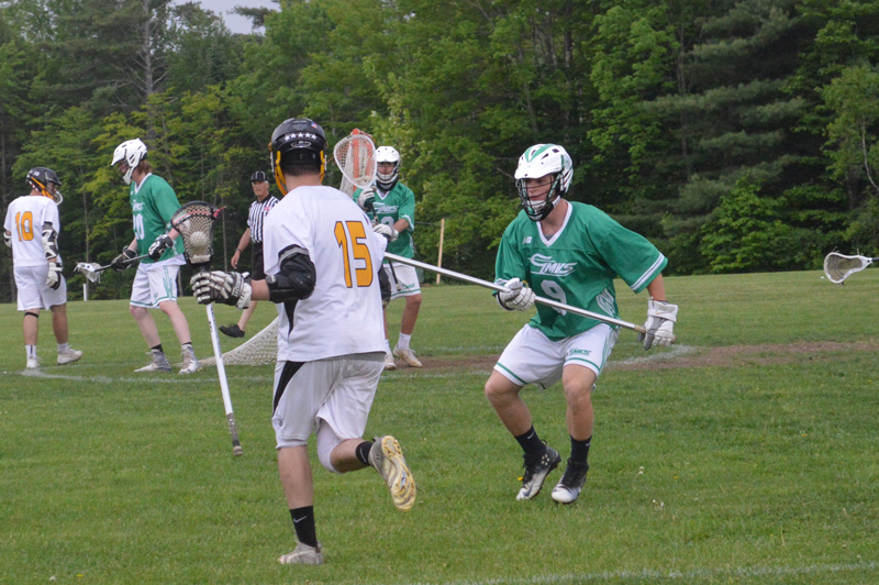 No.1 seeded Harwood Boys’ Lacrosse beat No. 9 seeded GMVS 14-3 on Friday, June 1, advancing to the semifinal round. Harwood will host No. 4 seeded Stratton Mountain on Tuesday, June 5 at 4 p.m. Photo: Katie Martin