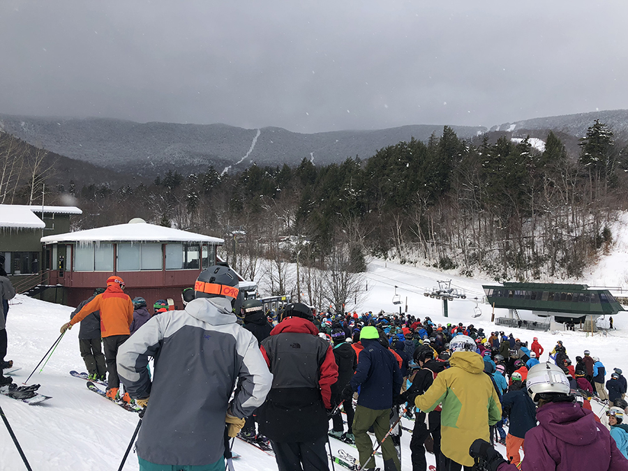Recordbreaking opening day for Sugarbush, MRG to open
