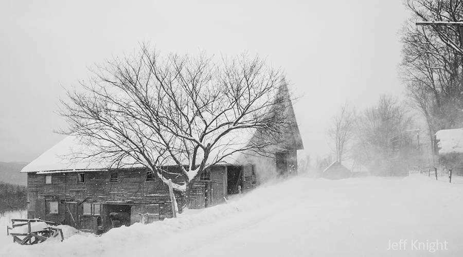 Winter storm Harper blanketed the Mad River Valley. Photo: Jeff Knight