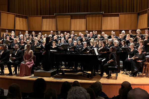 The Mad River Chorale and the South Burlington Community Chorus performed “Carmina Burana” at the Flynn Theater and Harwood Union.