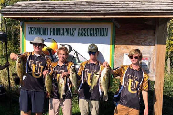Harwood Union students can now compete in bass fishing, the newest club to be offered at the high school as of this fall.