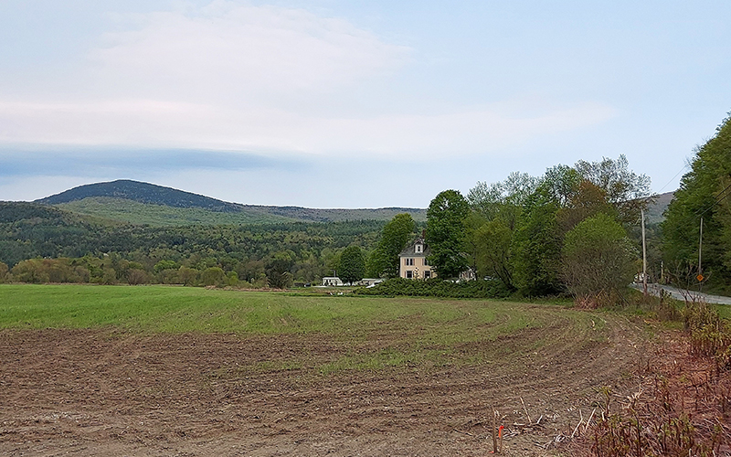 Seventy acres in the heart of the Mad River Valley have been conserved by DeFreest Farms and conservation partners. Courtesy photo, Vermont Land Trust