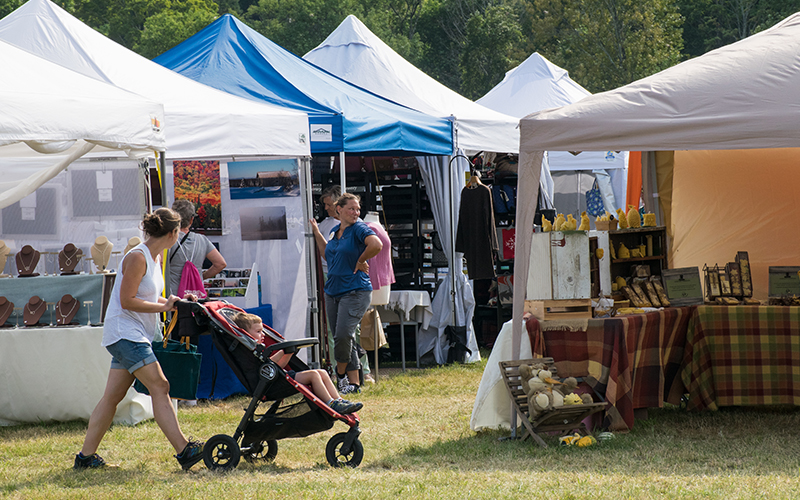 Mad River Valley Craft Fair. Photo: Jeff Knight