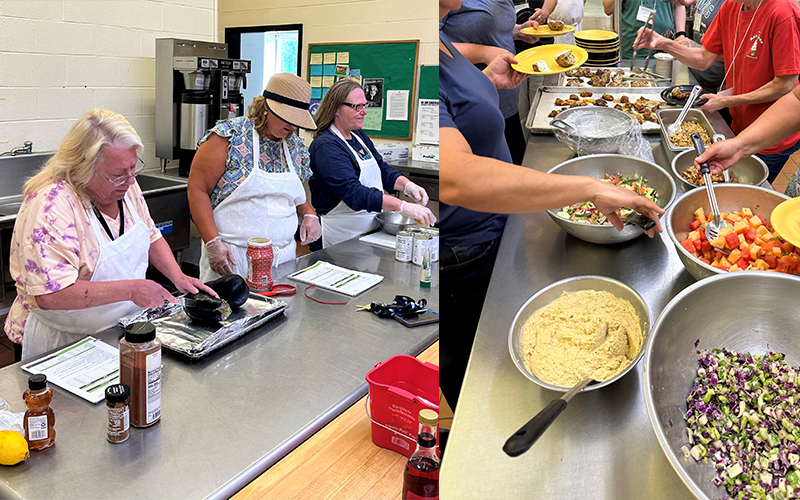 The Valley Reporter – Harwood Unified Union School District food service staff expands repertoire