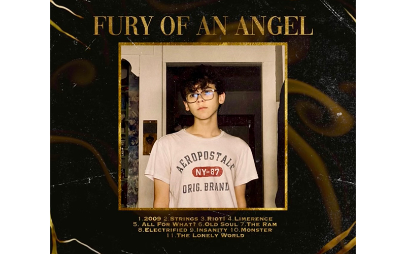 “Fury of an Angel” is one of the albums created by Nolan Smith, a former student at Northfield High School. Courtesy photo 