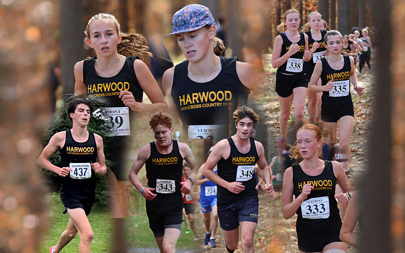 Harwood Cross Country Team at Thetford