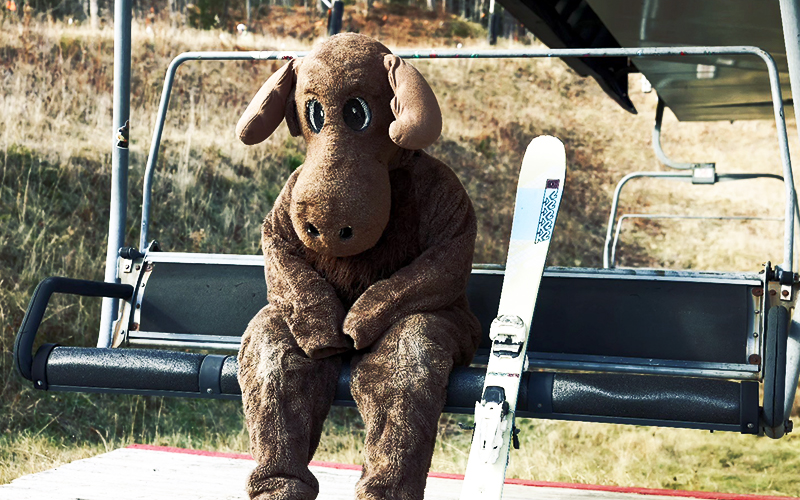 Everyone is waiting patiently for the lifts to open at Sugarbush. Courtesy photo