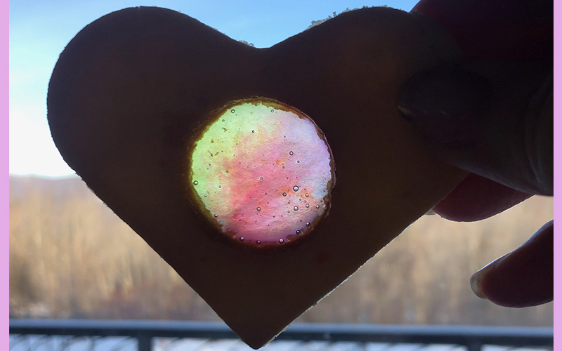 Stained glass cookie