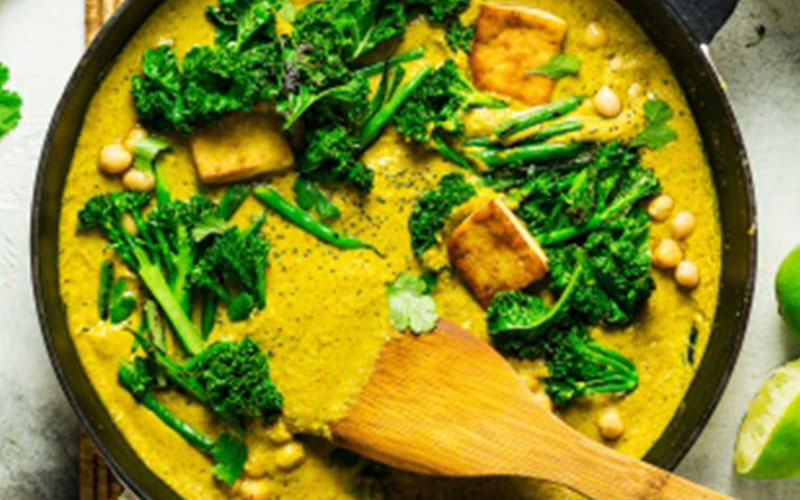 Tofu Broccoli Korma