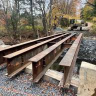 Work continues on Airport Road bridge in Fayston