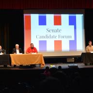 Harwood Union seventh graders host successful candidate forum