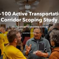 Over 100 people participate in meeting for Active Transportation Corridor